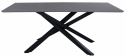 Mesa de comedor \'Skellefteå\' 180x90cm - Negro