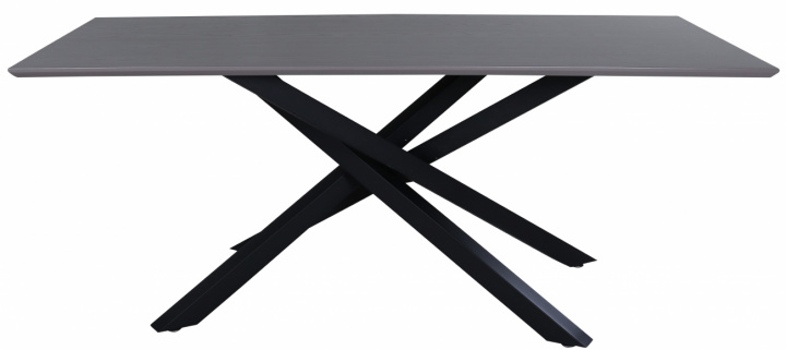 Mesa de comedor \'Skellefteå\' 180x90cm - Negro en el grupo Muebles con Reforma (29892-858)