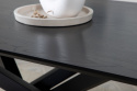Mesa de comedor \'Antica\' 180x90cm - Negro