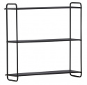 Estante de pared \'Bari\' - Negro