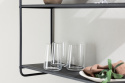 Estante de pared \'Bari\' - Negro