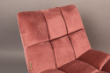 Sillón \'Bar\' - Terciopelo/Rosa