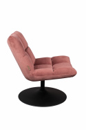 Sillón \'Bar\' - Terciopelo/Rosa