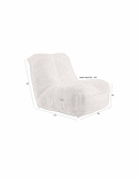 Sillón reclinable \'Hamilton\' - Marrón