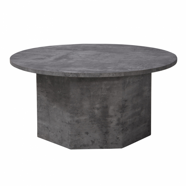 Mesa de centro \'Bilbao\' Redonda 80cm - Gris en el grupo Muebles / Mesas / Mesa de café con Reforma (31322)