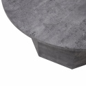 Mesa de centro \'Bilbao\' Redonda 80cm - Gris