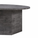 Mesa de centro \'Bilbao\' Redonda 80cm - Gris