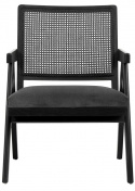 Sillón \'Wickerwork\' - Ratán/Negro