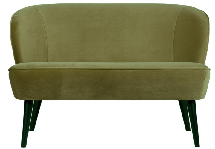 Sofá \'Sara\' - Verde/Sameto en el grupo Muebles / Sofás / Sofás de 2 plazas con Reforma (340443-M)