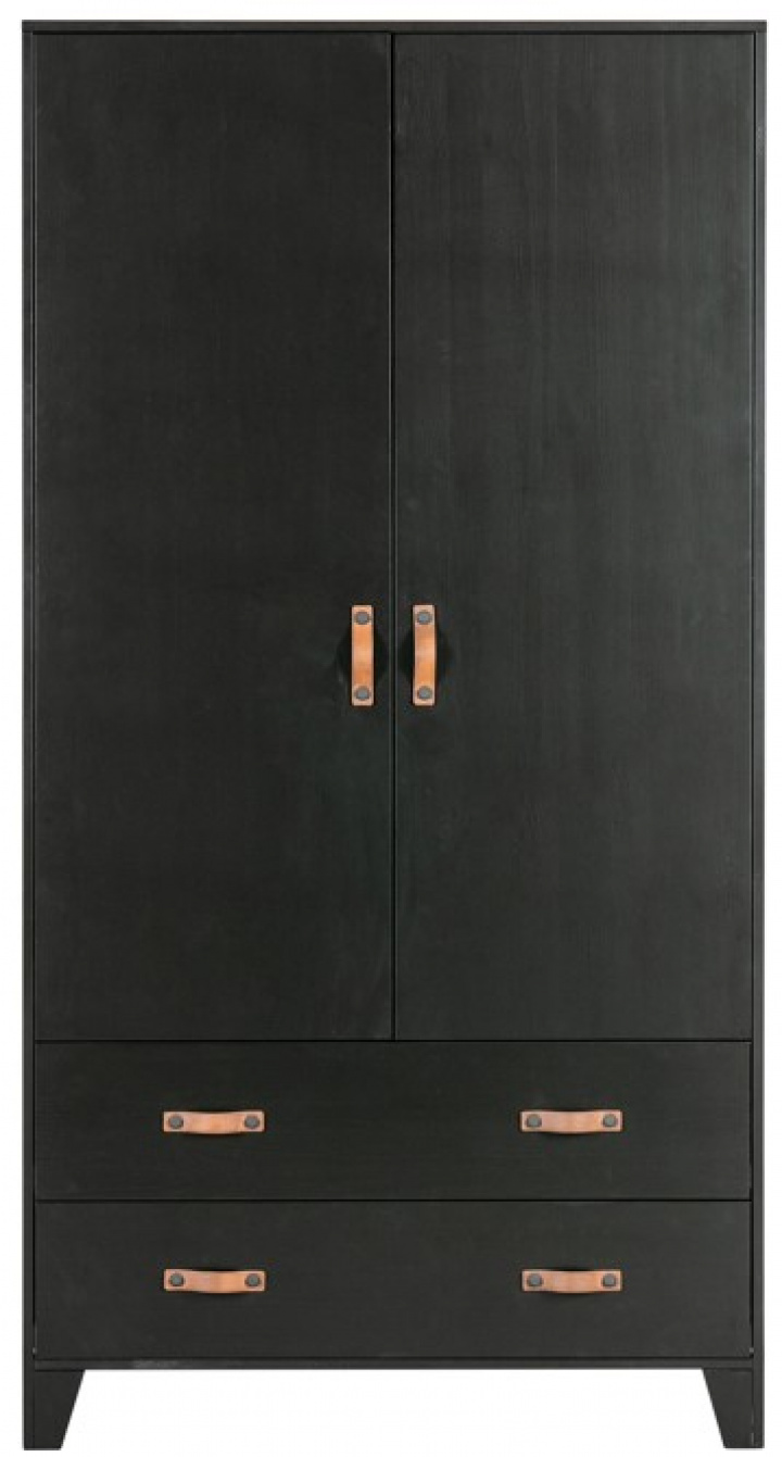 Armario \'Dian\' - Negro en el grupo Muebles / Estantes y almacenamiento / Armarios y aparadores con Reforma (340811-Z)