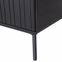 Mesa de TV \'New Gravure\' 100 cm - Negro/Negro