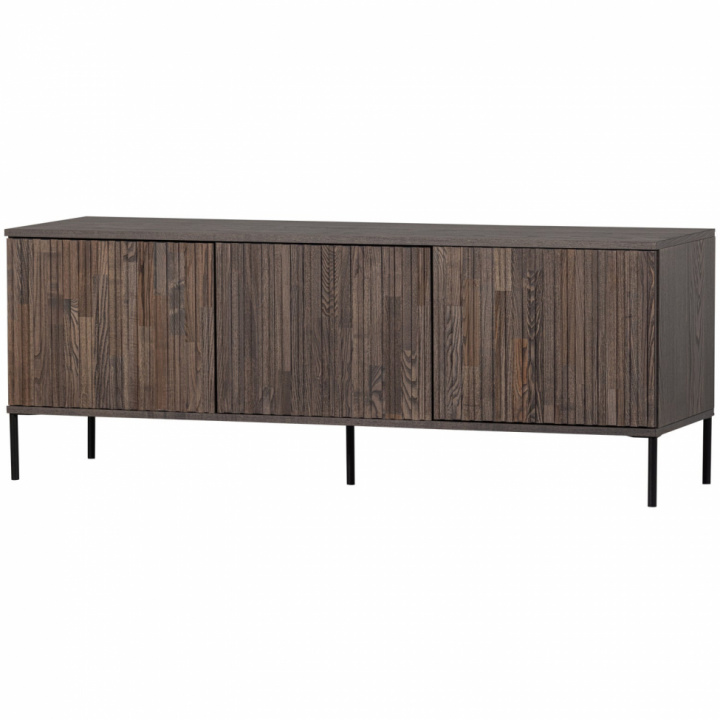 Mesa de TV \'New Gravure\' 150 cm - Marrón oscuro/Negro en el grupo Muebles / Estantes y almacenamiento / Mesas de TV con Reforma (373473-E)