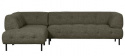 Sofá de esquina izquierdo \'Lloyd\' - Verde