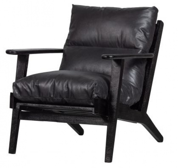 Sillón \'Houston\' - Negro en el grupo Muebles / Muebles para sentarse / Sillones con Reforma (373975-Z)