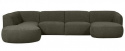 Sofá izquierda \'Polly\' - Verde