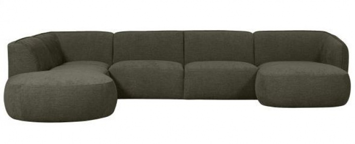 Sofá izquierda \'Polly\' - Verde en el grupo Muebles / Sofás / Sofás con chaise longue con Reforma (374003-W)