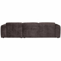 Sofá \'Cloud\' 3 plazas chaise longue derecha - Marrón oscuro