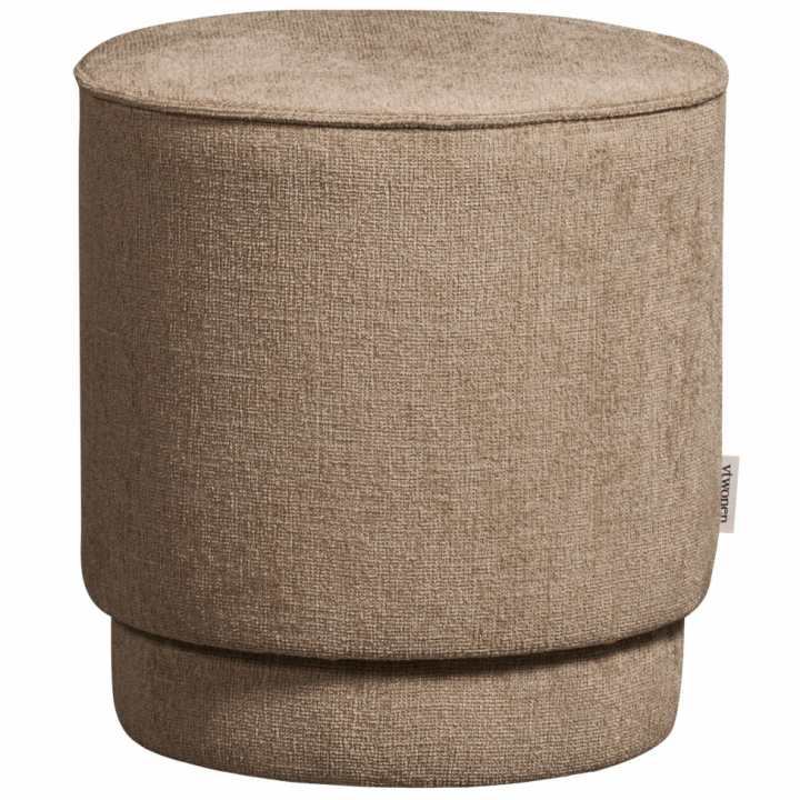 Puf \'Pearl\' - Marrón claro en el grupo Muebles / Muebles para sentarse / Taburetes con Reforma (375131-MM)