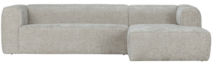 Sofá \'Bean\' 4 plazas - Gris claro en el grupo Muebles / Sofás / Sofás con chaise longue con Reforma (375694-MN)