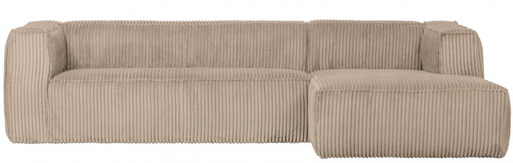 Sofá \'Bean\' 4 plazas - Beige/Manchester en el grupo Muebles / Sofás / Sofás con chaise longue con Reforma (375694-RR)