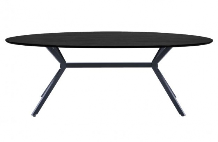 Mesa de comedor \'Bruno\' 220x100cm - Negro en el grupo Muebles con Reforma (377217-Z)