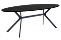 Mesa de comedor \'Bruno\' 220x100cm - Negro 