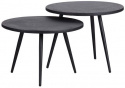 Mesa auxiliar \'Suze\' 2 piezas - Negro