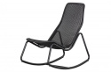 Silla mecedora \'Tom\' - Negro