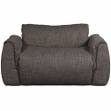 Sofá loveseat \'Baggy\' - Gris cálido