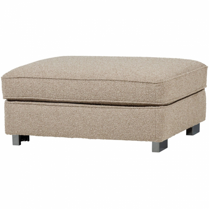Puf \'Lazy\' - Beige bouclé en el grupo Muebles / Muebles para sentarse / Taburetes con Reforma (400542-N)