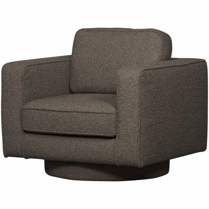 Sillón giratorio \'Lazy\' - Gris bouclé en el grupo Muebles / Muebles para sentarse / Sillones con Reforma (400543-A)