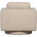 Sillón giratorio \'Lazy\' - Beige bouclé
