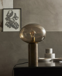 Lámpara de mesa \'Bes\' - Ahumado/Latón