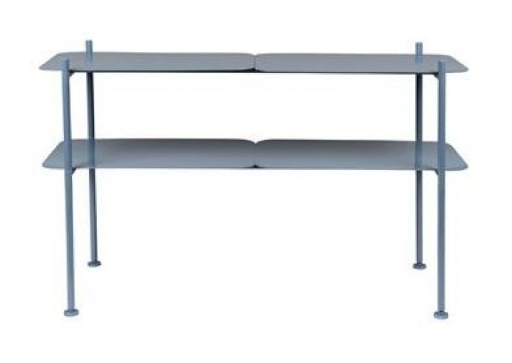 Mesa de apoyo \'River\' L - Azul marino en el grupo Muebles / Mesas / Mesas auxiliares con Reforma (4100079)