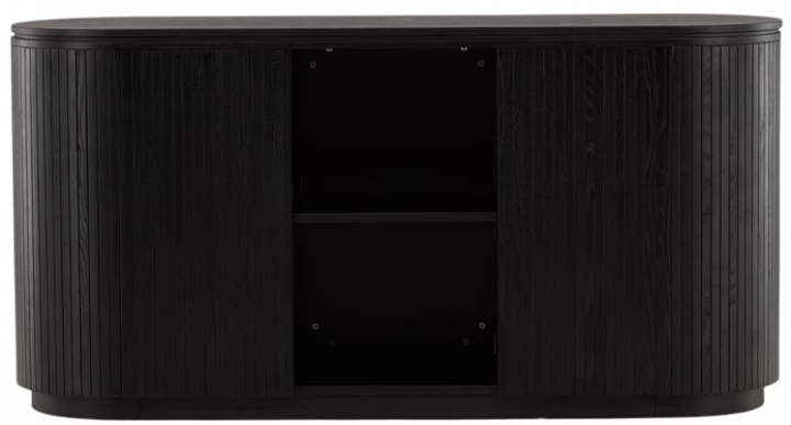 Armario \'Fredrikstad\' - Negro en el grupo Muebles / Estantes y almacenamiento / Armarios y aparadores con Reforma (42000-010)