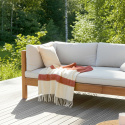 Plaid \'Carrie\' 130x170cm - Rosa