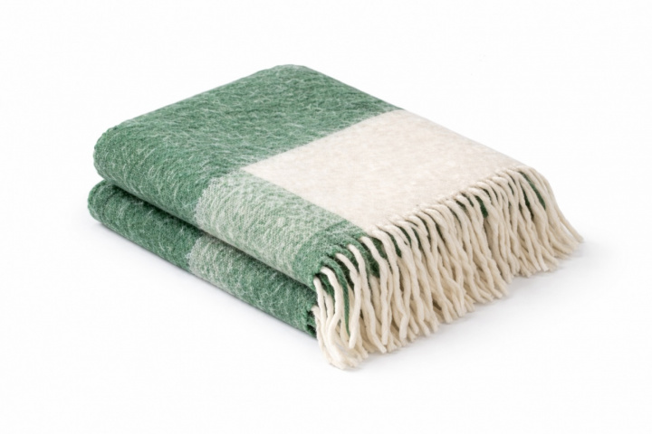 Plaid \'Carrie\' 130x170cm - Verde en el grupo Decoración / Textiles / Mantas y cobijas con Reforma (4224615676078)