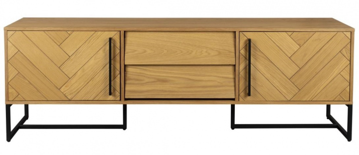 Mesa auxiliar \'Class\' baja - Roble en el grupo Muebles / Estantes y almacenamiento / Buffets con Reforma (4300033)