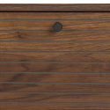 Mesa auxiliar \'Stripes Low\' 120x42x50 cm - Marr&oacute;n