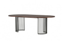 Mesa de comedor \'Hindås\' 110x220cm - Marrón