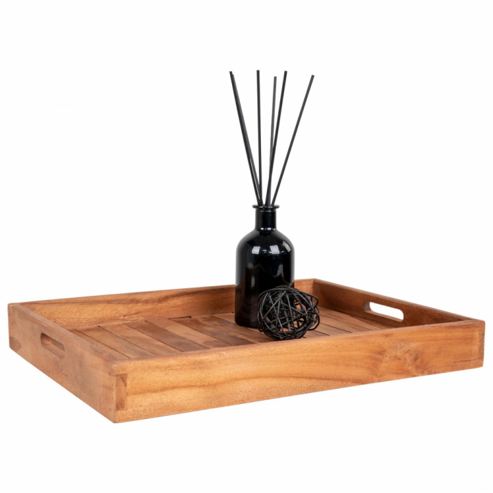 Bandeja \'Faro\' - Teak/Natural en el grupo Decoración / Decoración / Otra decoración con Reforma (4601025)
