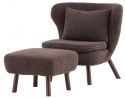 Sillón \'Delsbo\' - Marrón