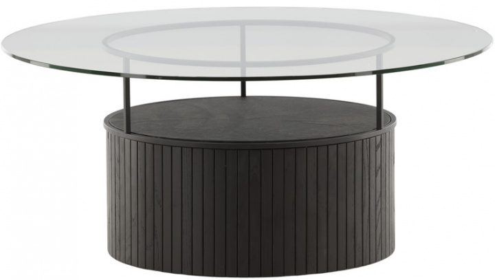 Mesa de café \'Beisfjord\' Redonda 90cm - Negro en el grupo Muebles / Mesas / Mesa de café con Reforma (48000-010)