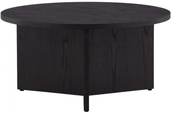 Mesa de centro \'Smögen\' Redonda 65cm - Negra en el grupo Muebles / Mesas / Mesa de café con Reforma (48000-461)