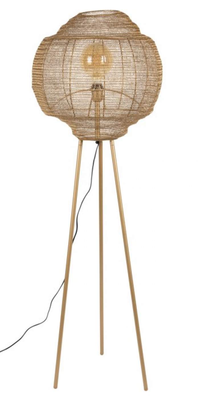 Lámpara de pie \'Meezan\' - Dorado en el grupo Iluminación / Lámparas / Lámparas de pie con Reforma (5100127)