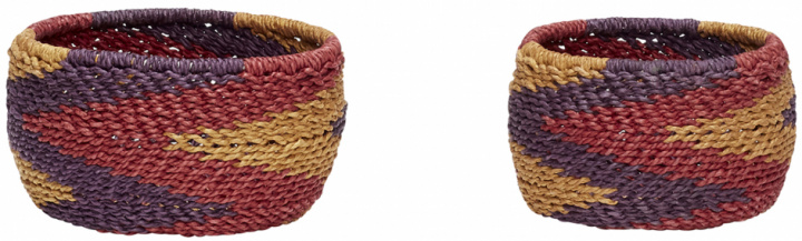 Paquete de 2 pequeñas cestas \'Color\' - Multi en el grupo Muebles / Estantes y almacenamiento / Almacenamiento pequeño con Reforma (511104)