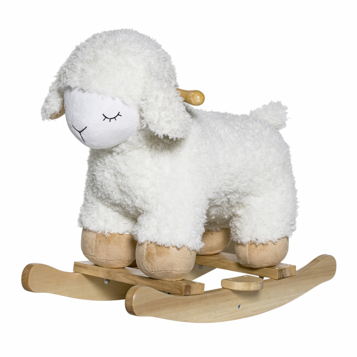 Caballito de madera \'Rocking Sheep\' - Blanco en el grupo Habitaciones / Habitación infantil con Reforma (56605629)