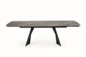 Mesa de comedor \'Armani\' 165-241cm - Negro