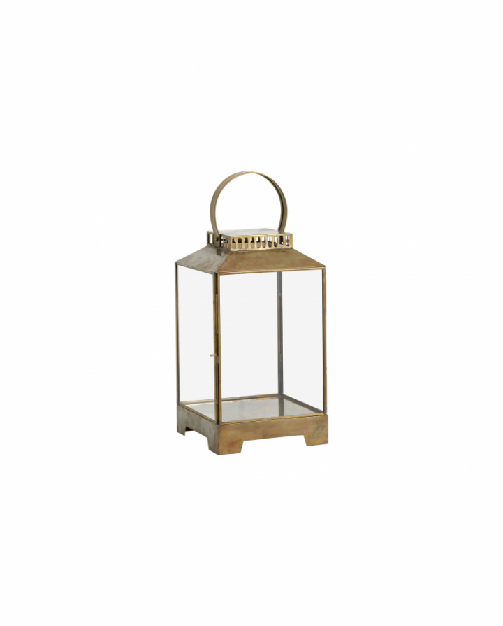 Farol \'Bitra\' S - Latón/Vidrio en el grupo Decoración / Decoración / Candelabros & Faroles con Reforma (5915)