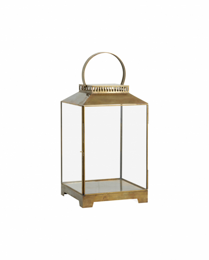 Farol \'Bitra\' L - Latón/Vidrio en el grupo Decoración / Decoración / Candelabros & Faroles con Reforma (5916)